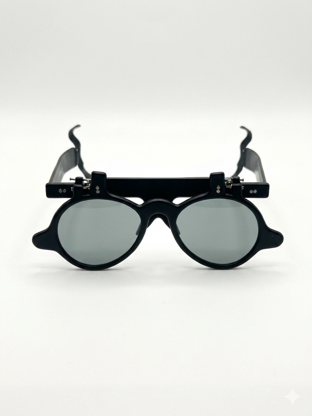 Rare Vintage 1960s Baseball Flip Up Sunglasses Cap Strap Steampunk
